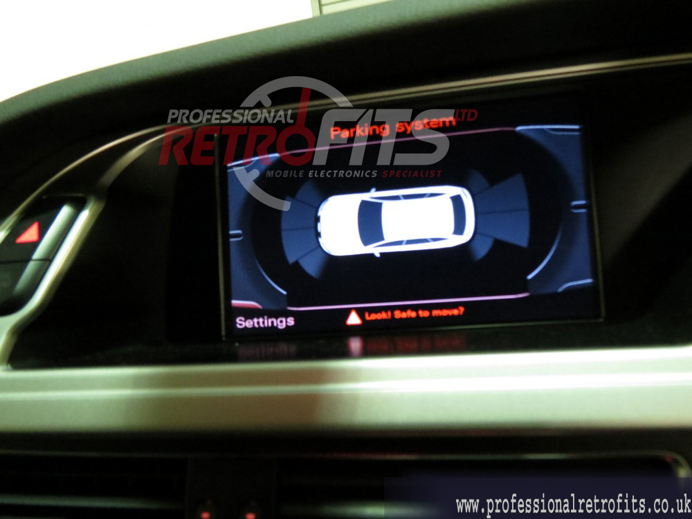 Front Optical Parking Sensors Upgrade (Audi Parking System Plus