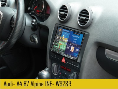 Alpine custom kits for Audi A3 and A4