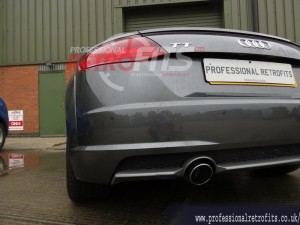 Audi TT 8S MK3 rear parking sensors fitted