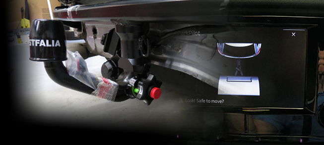 vw approved westfalia tow bar and dedicated electrics
